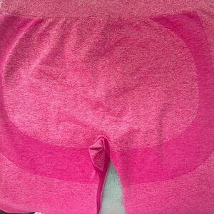 Women's Pink Seamless Leggings